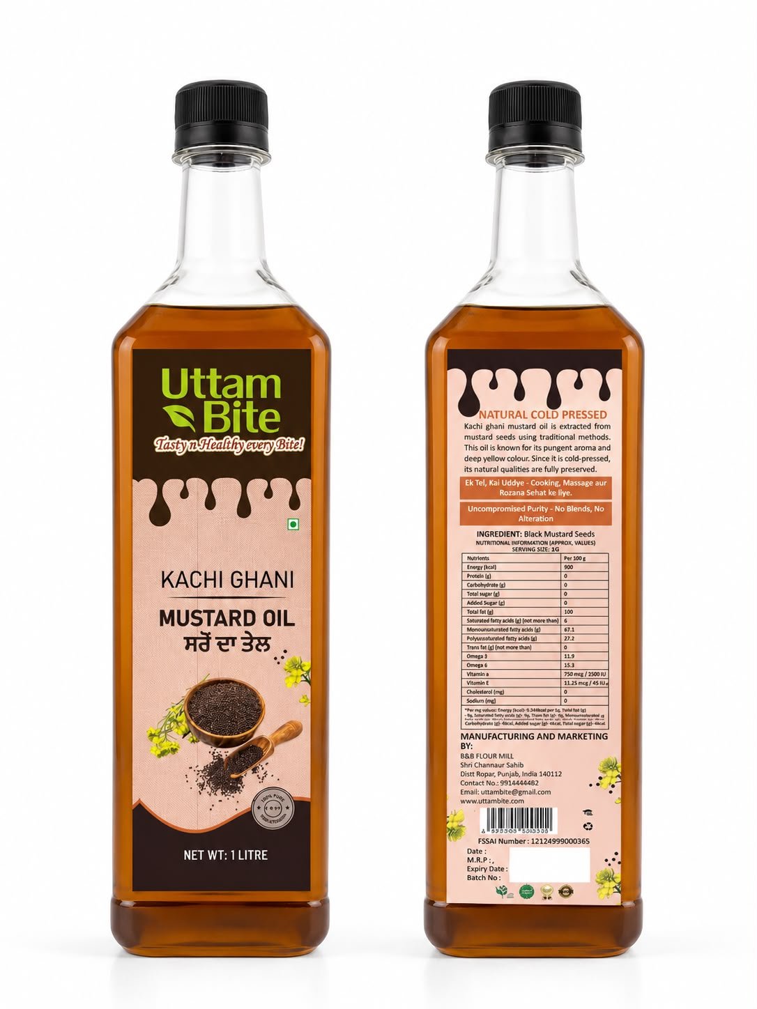 Musturd Oil 1 Litre - Image 5