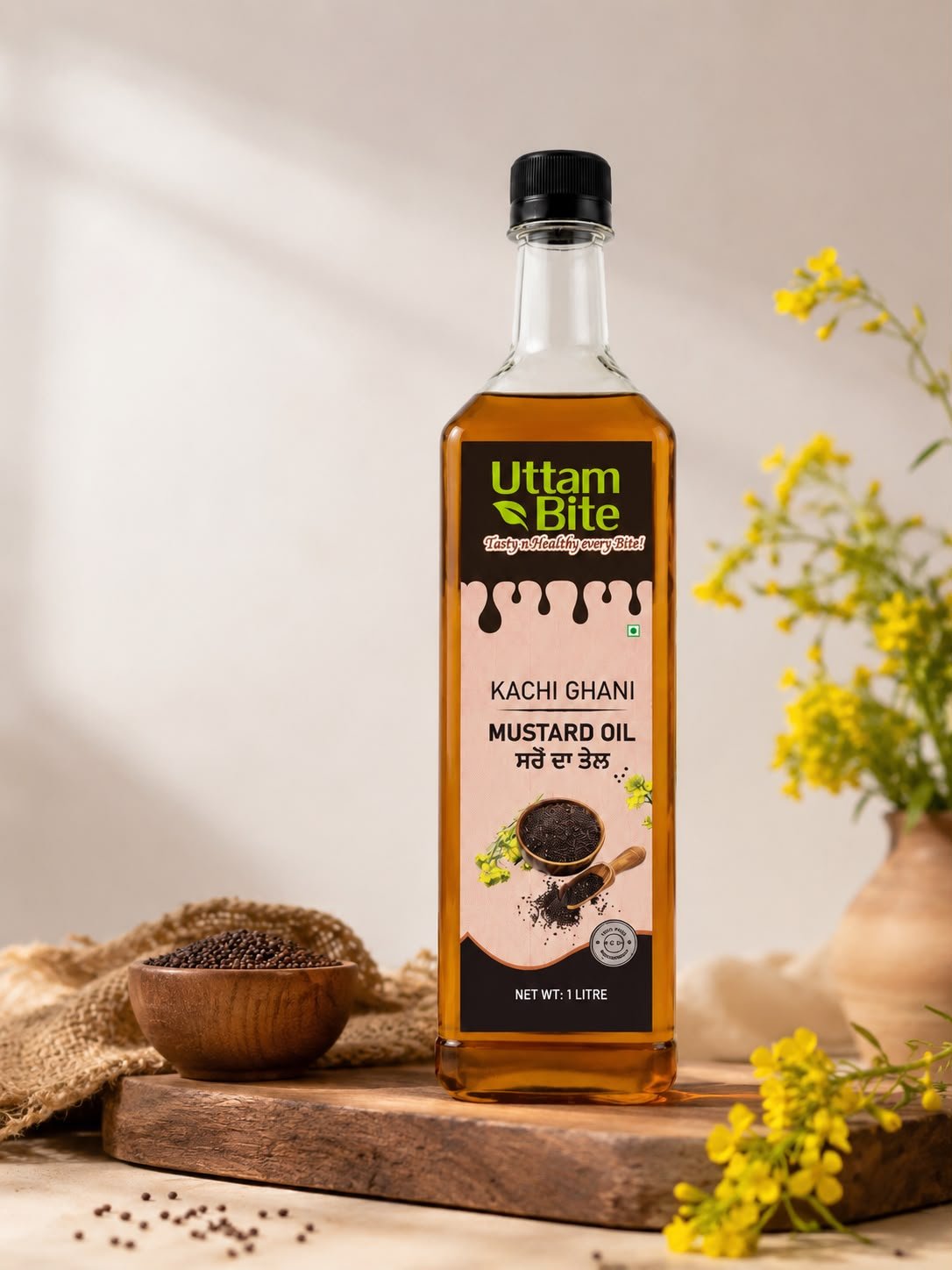 Musturd Oil 1 Litre - Image 3